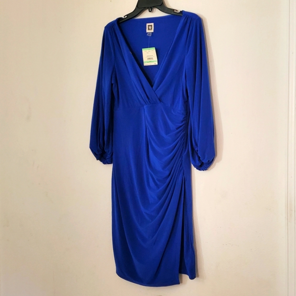 Anne Klein Blue Dress size 8